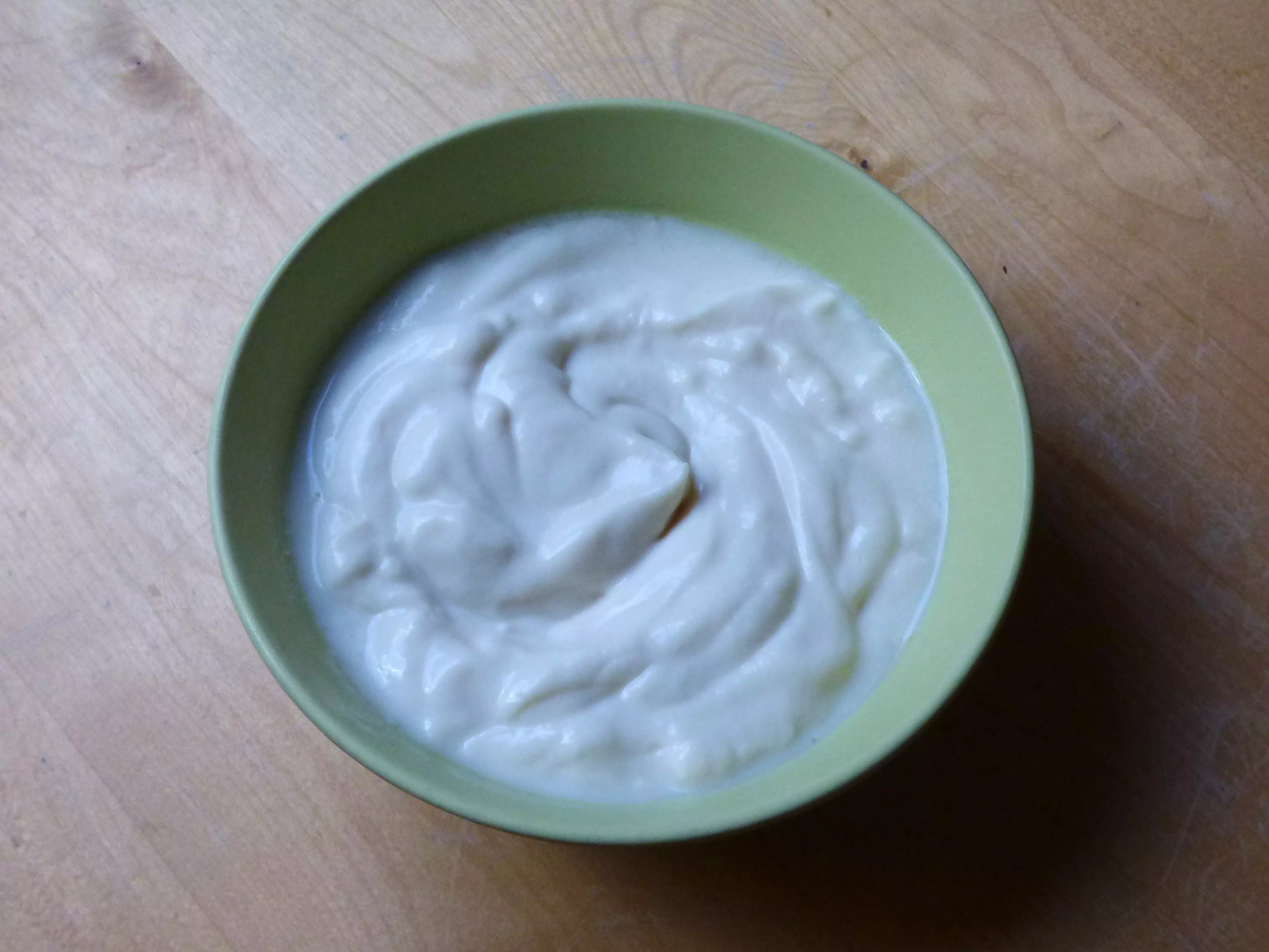 Foto tzatziki vegano