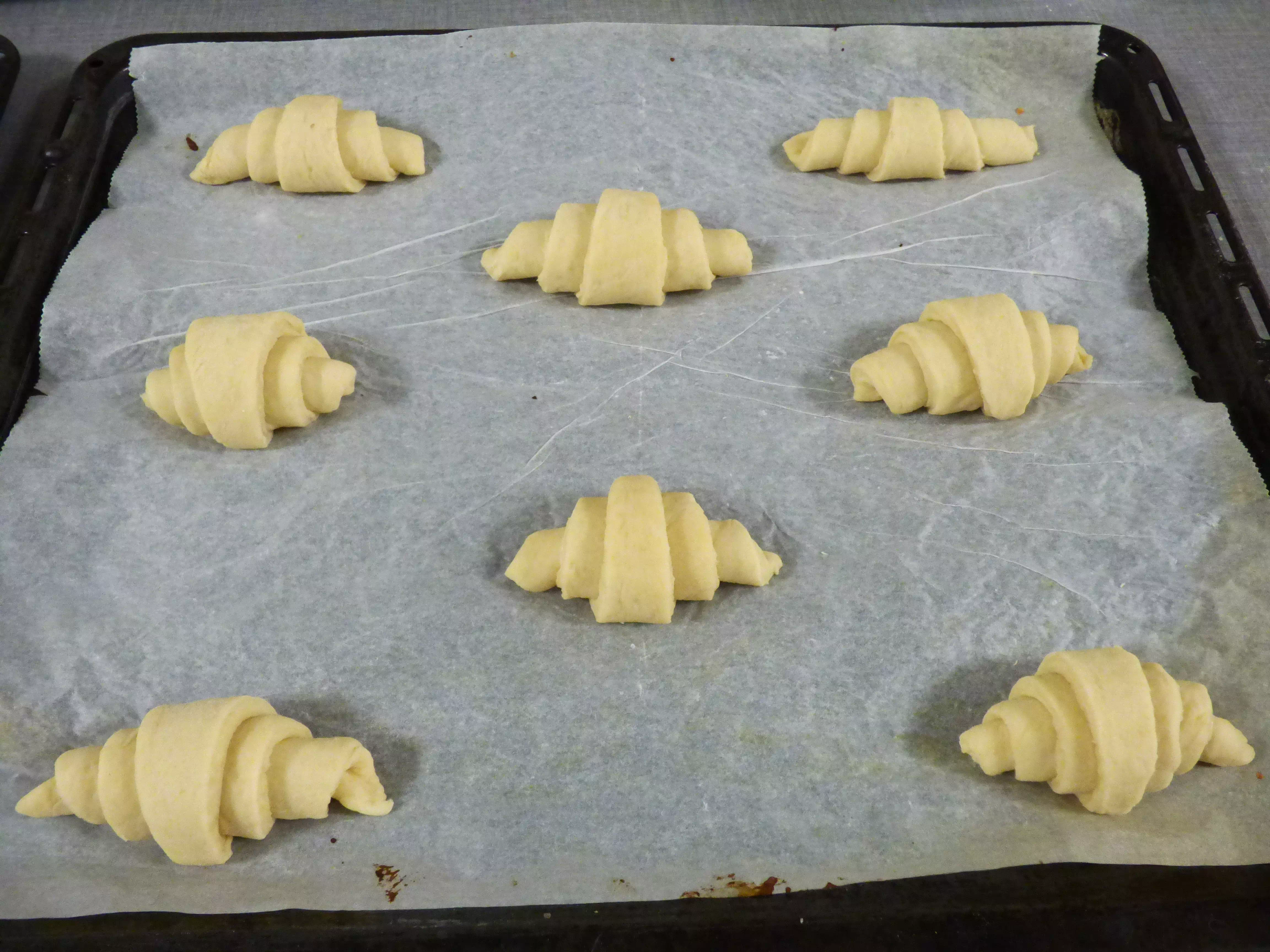 Foto croissants vegani