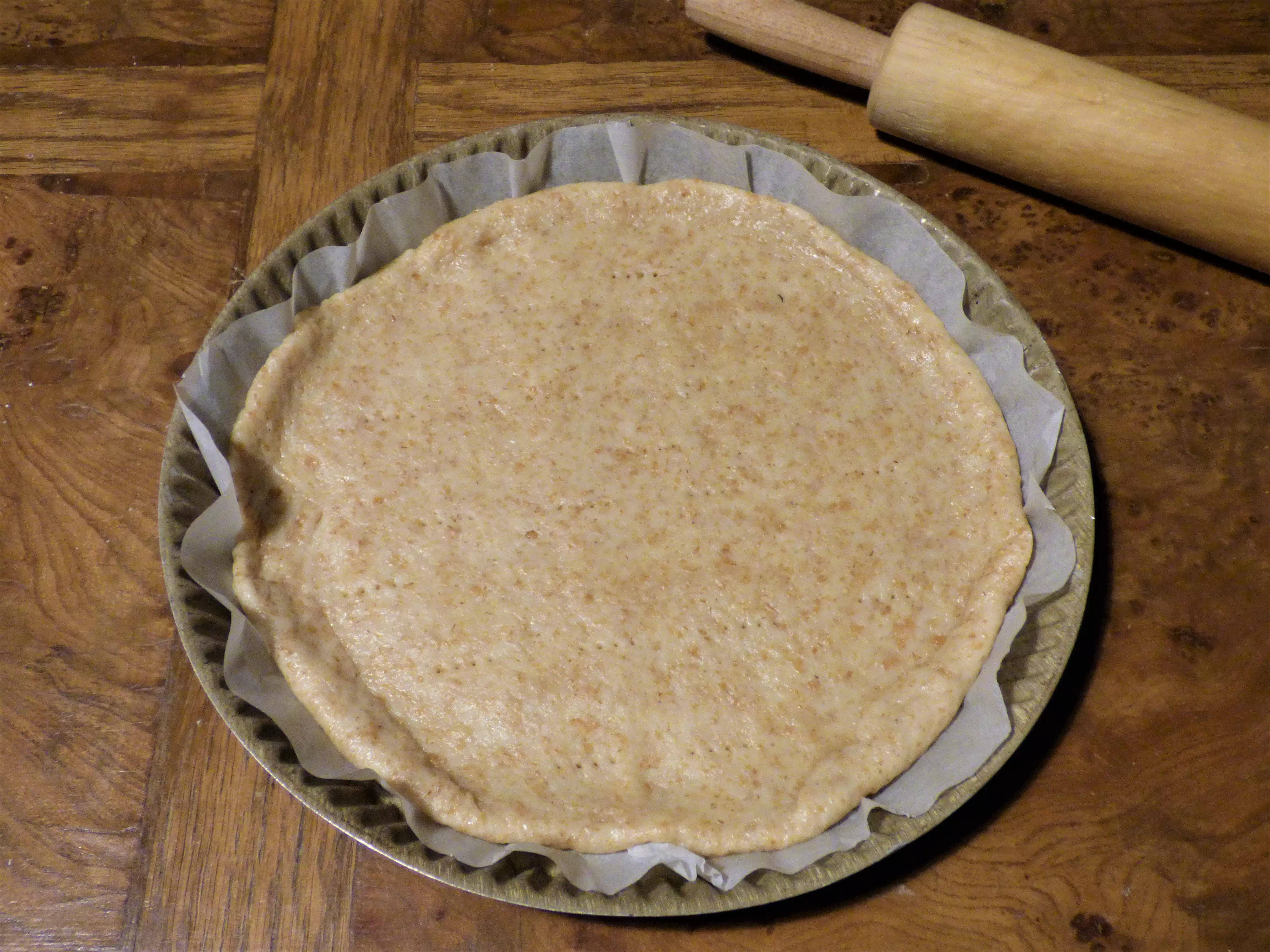 Foto crostata vegana di fragole