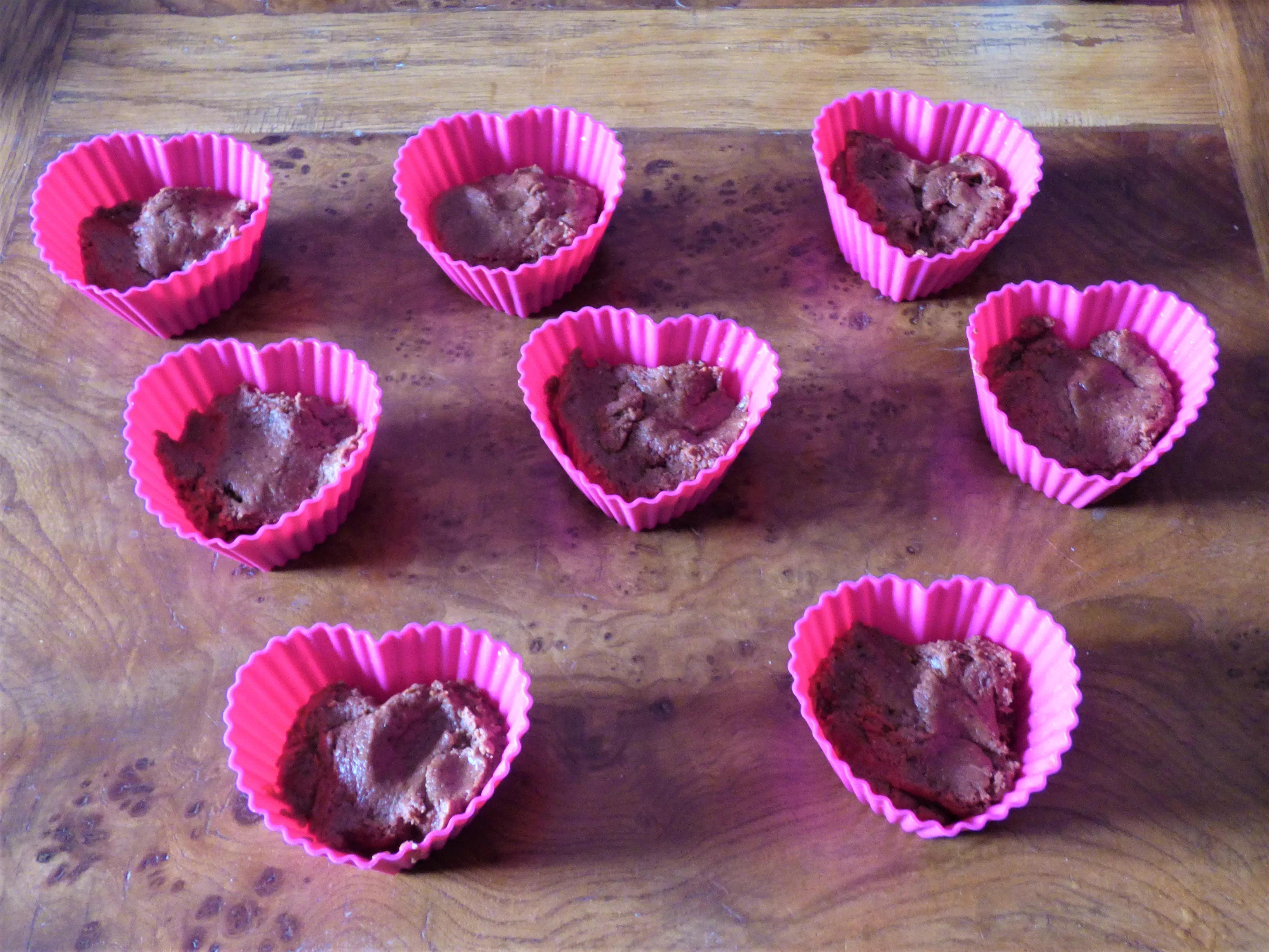 Foto muffin vegani al cioccolato