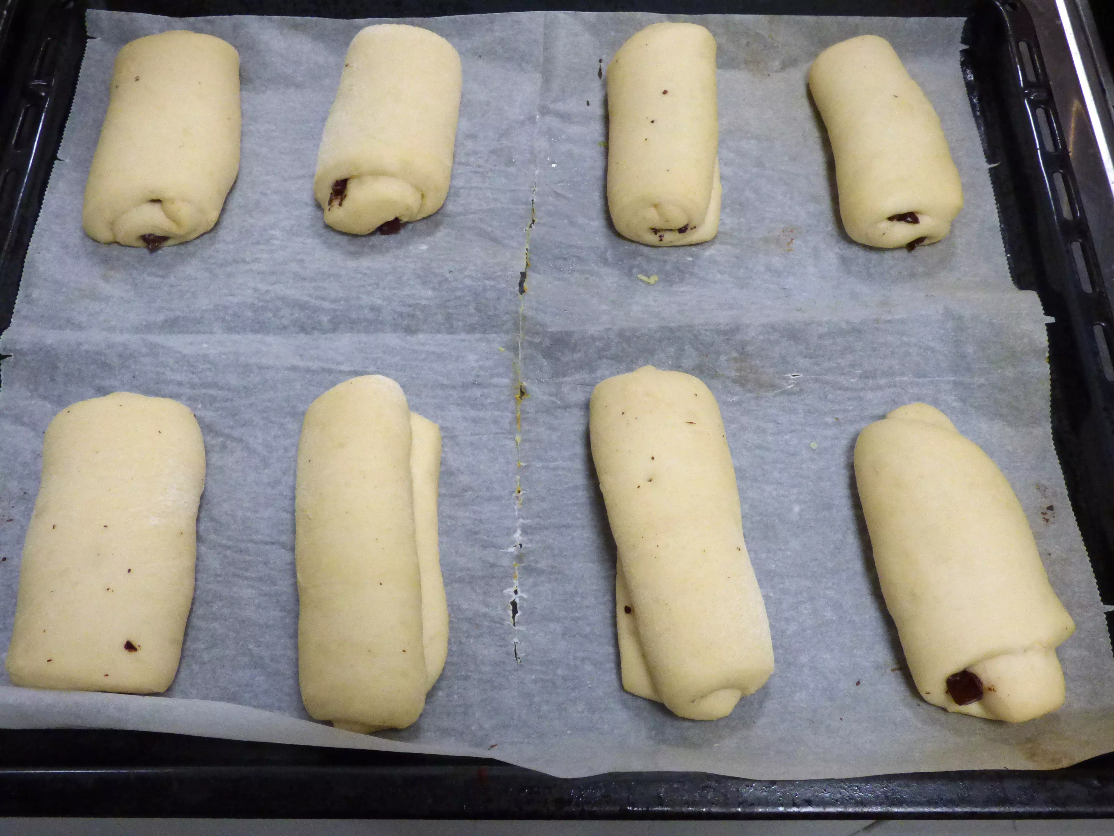 Foto pains au chocolat / chocolatines vegani