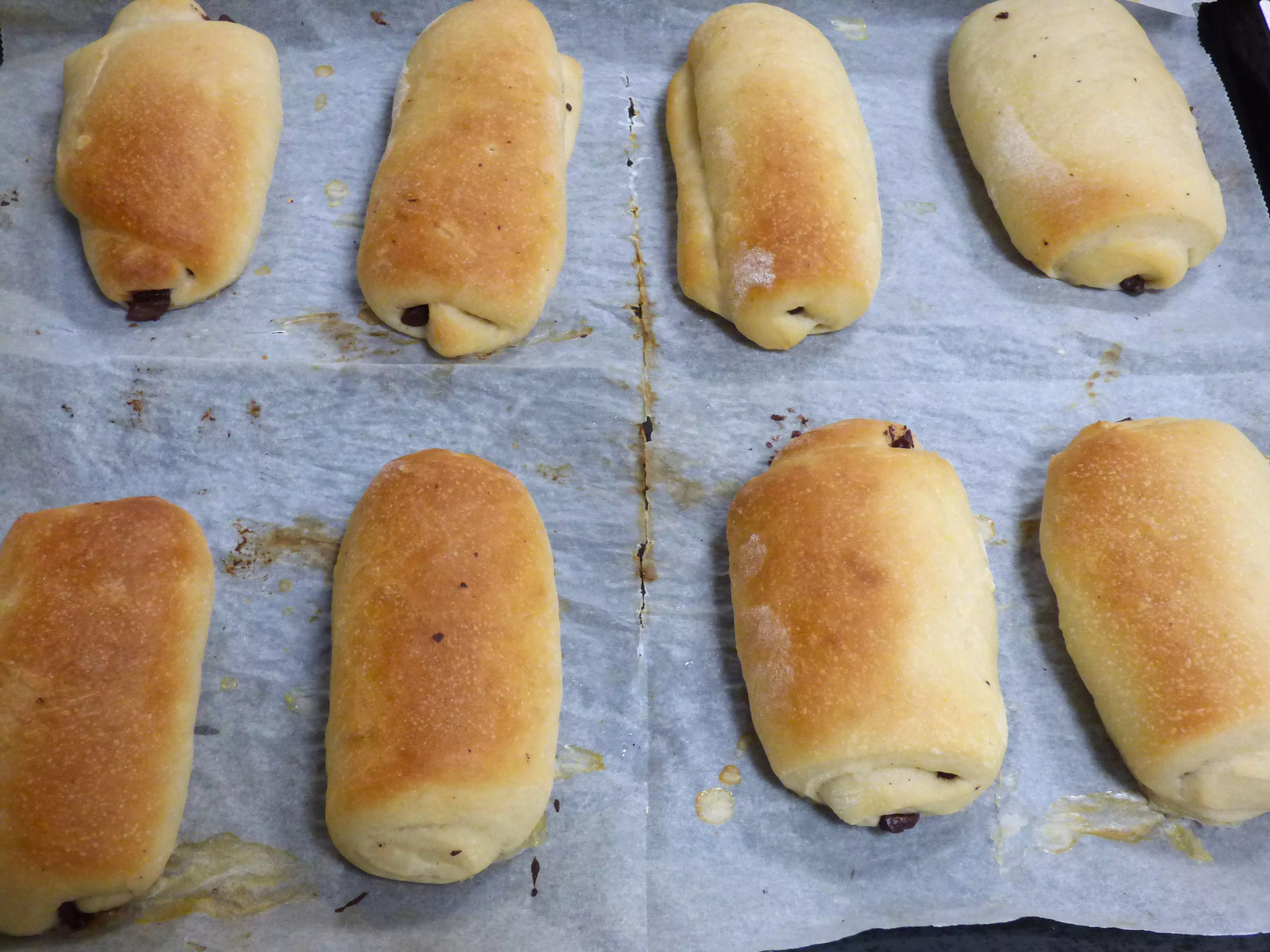 Foto pains au chocolat / chocolatines vegani