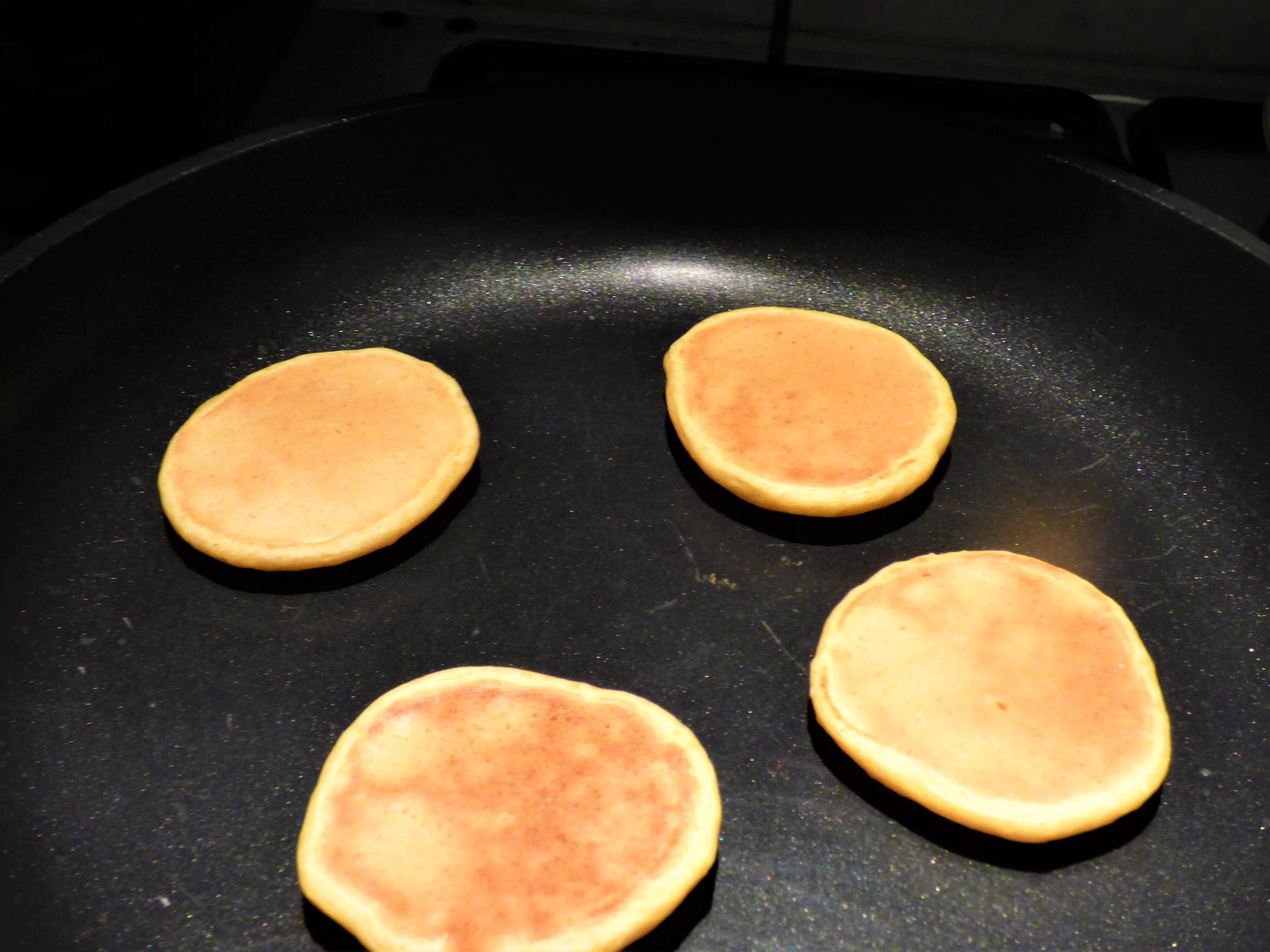 Foto pancakes vegani alla zucca