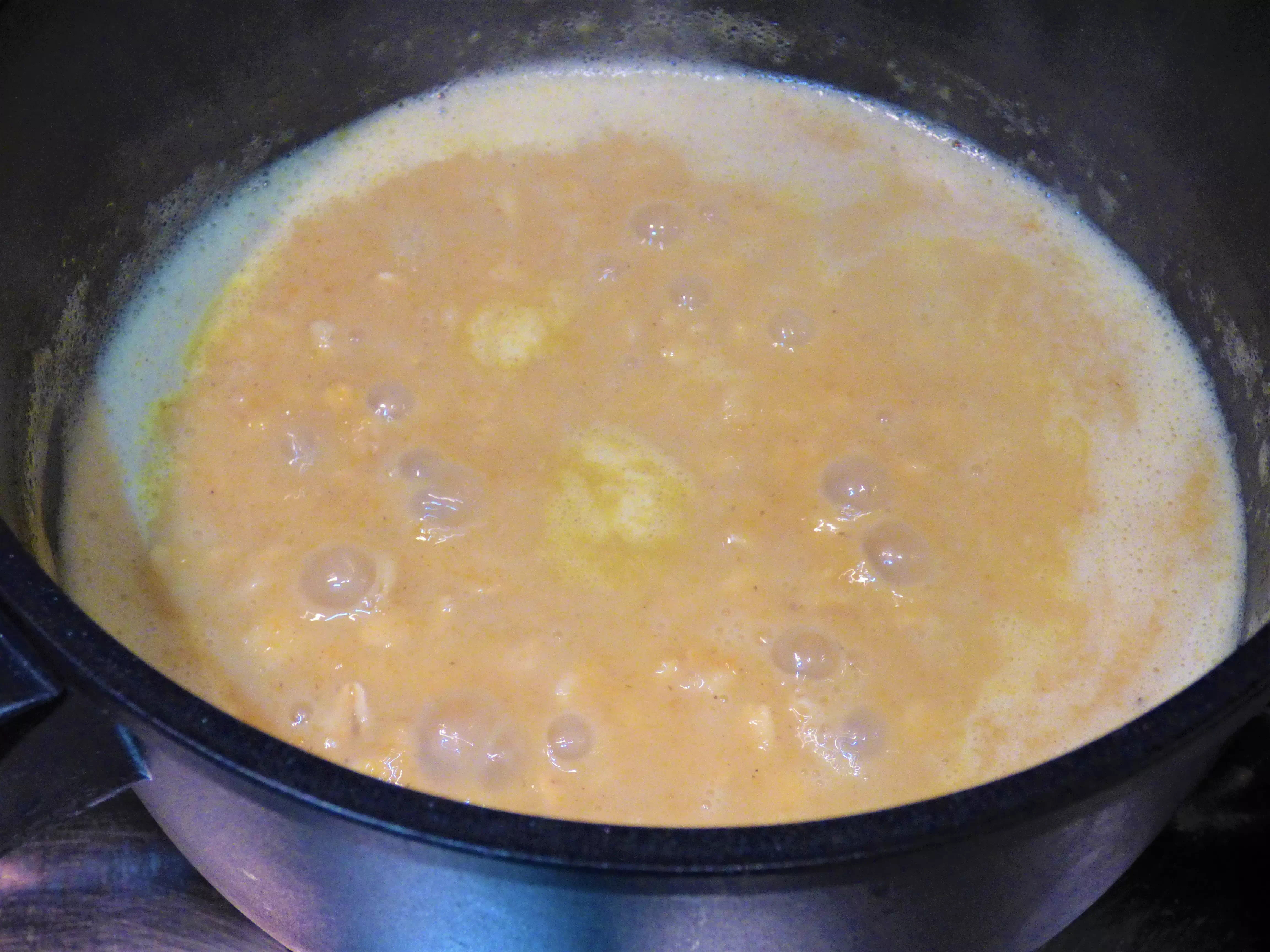 Foto porridge vegano alla zucca