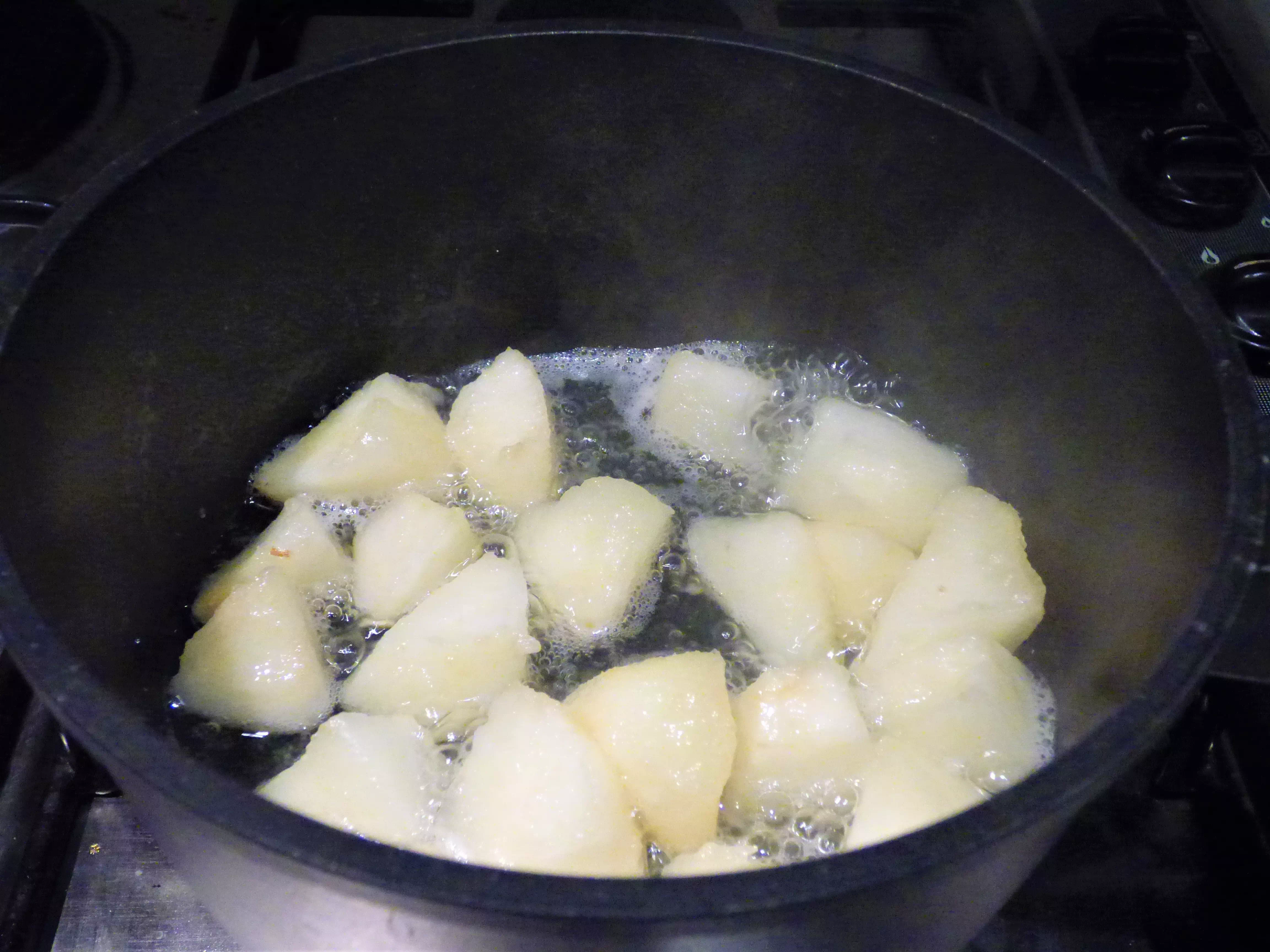 Foto porridge vegano di pere e noci