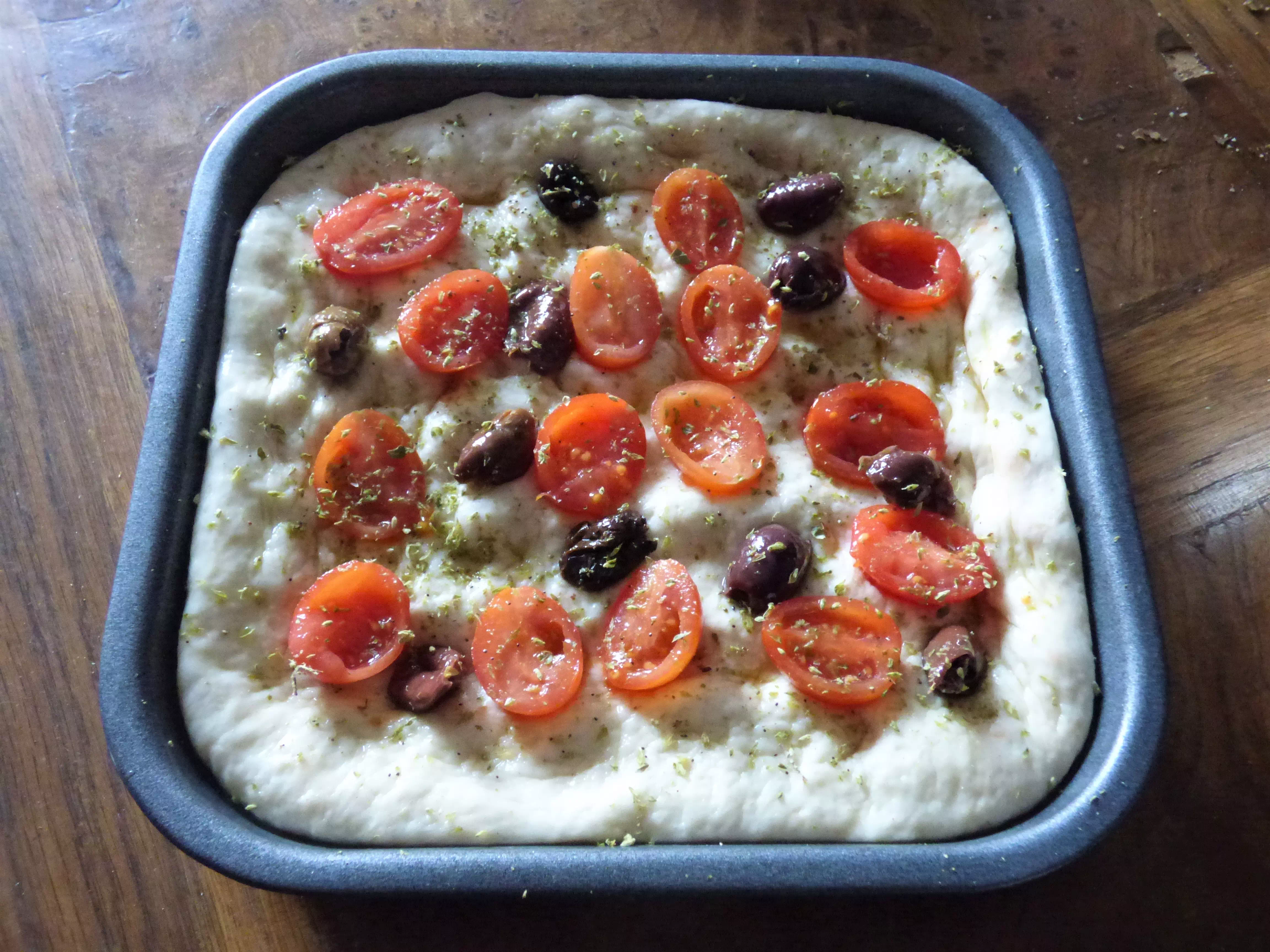 Foto focaccia barese