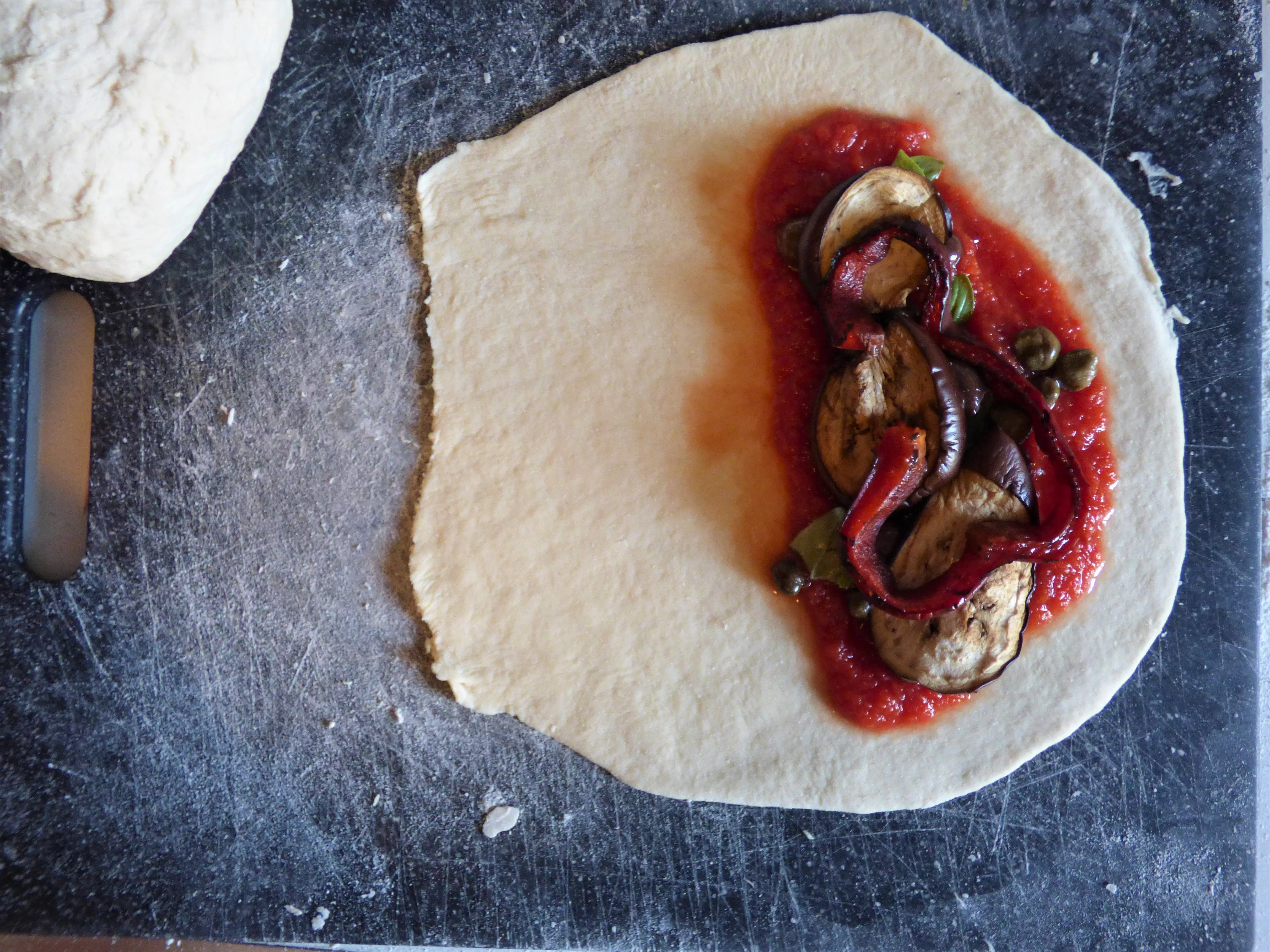 Foto panzerotti vegani