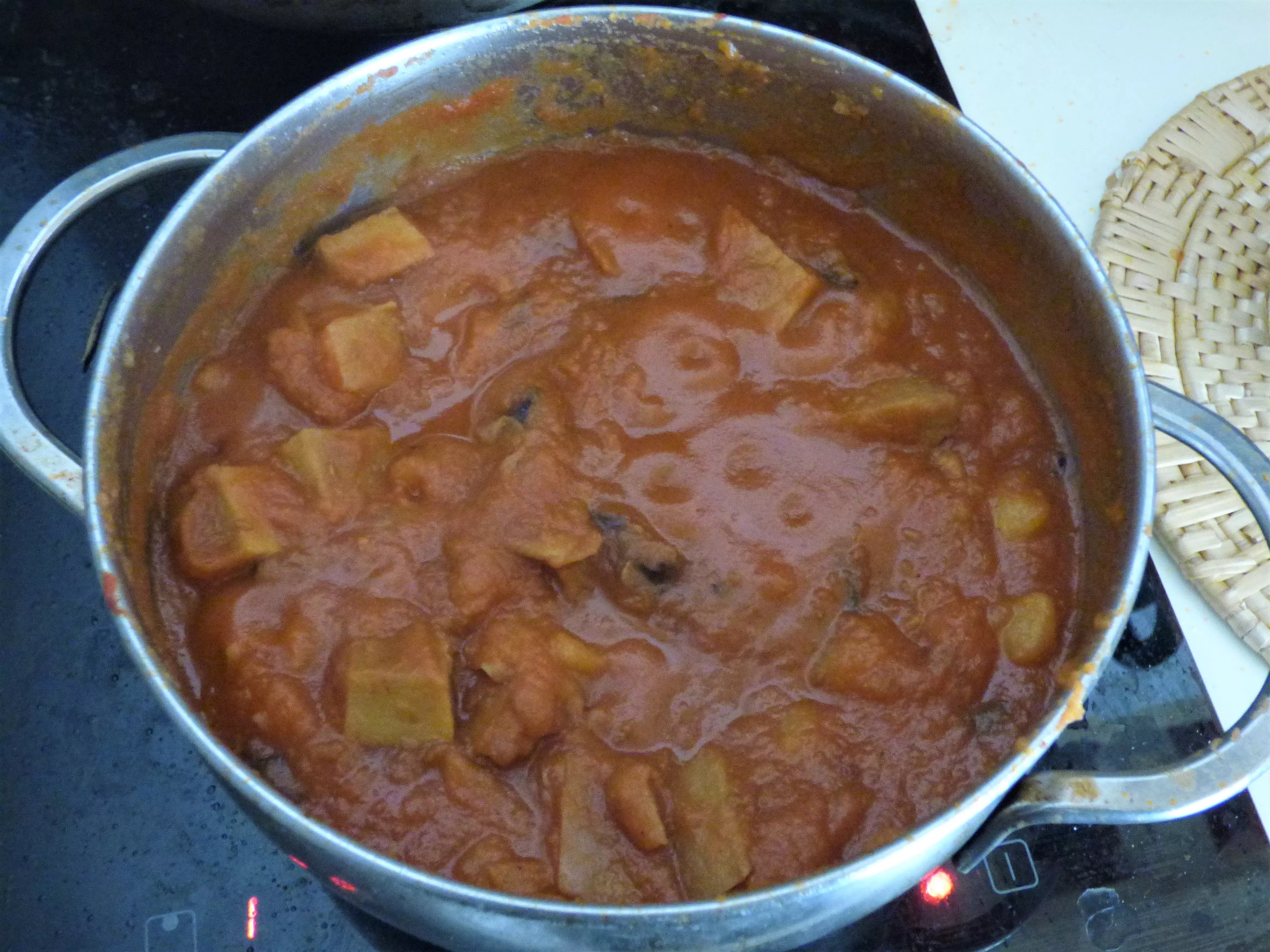 Foto goulash vegano