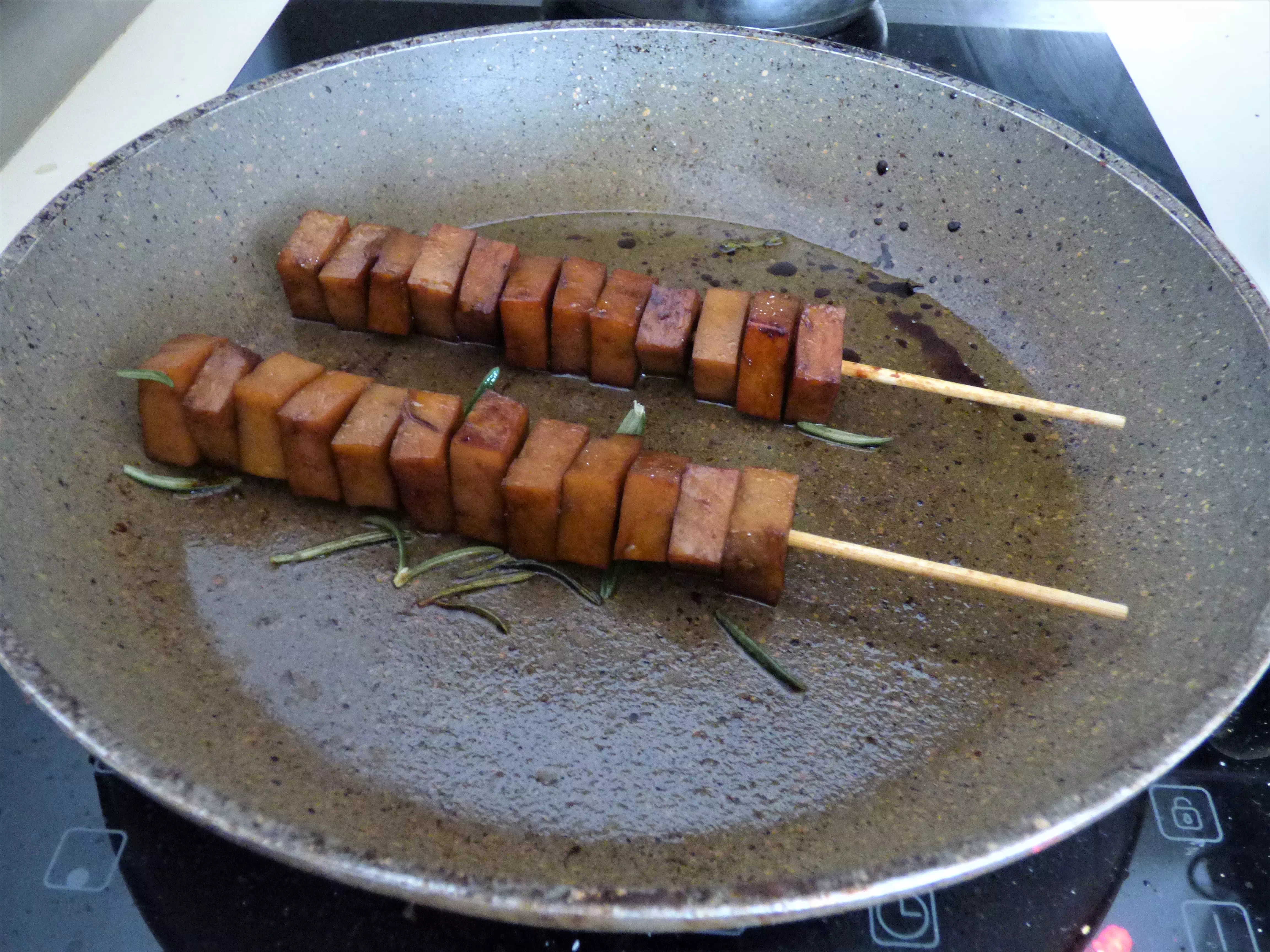 Foto arrosticini vegani