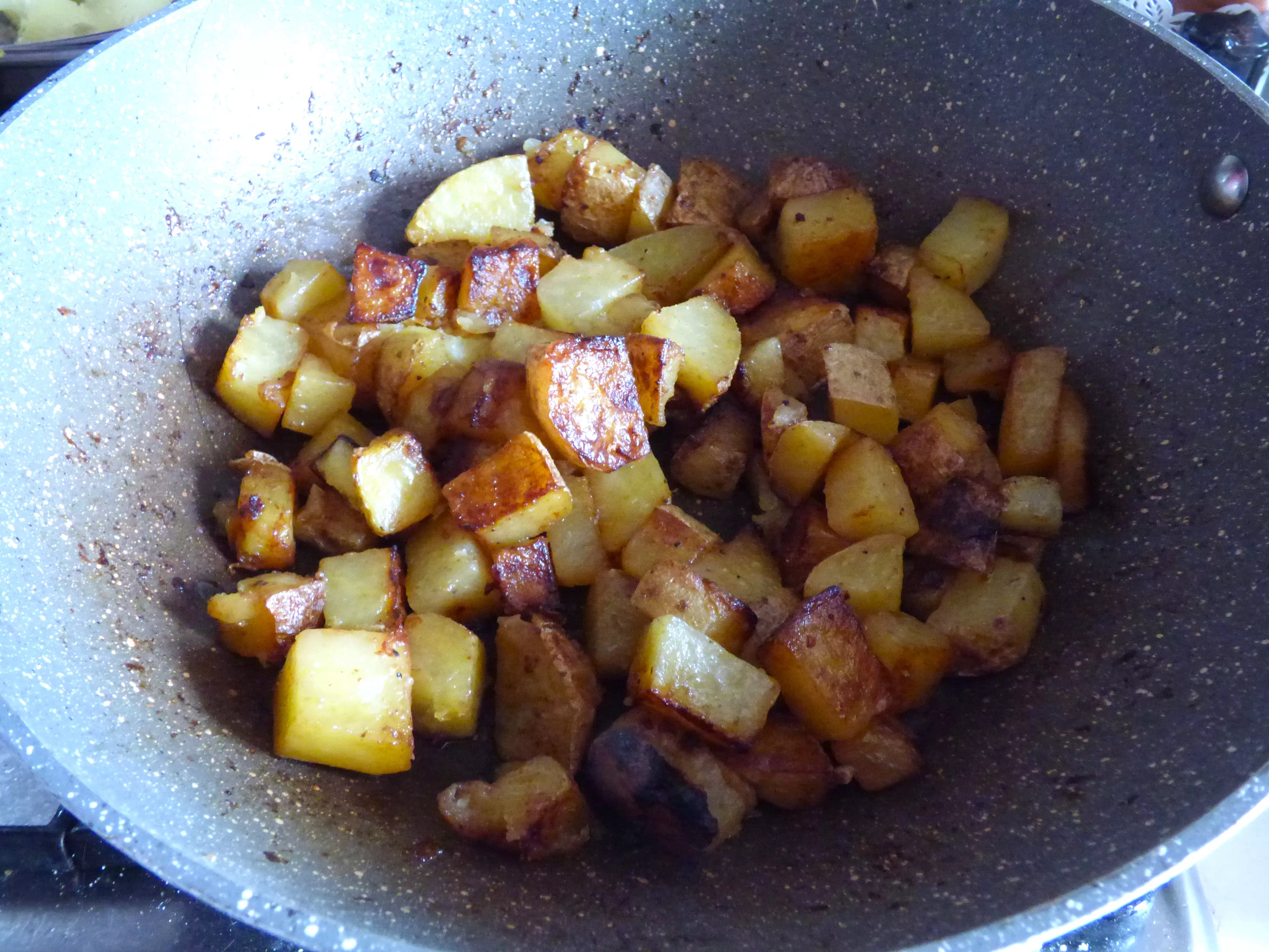 Foto patatas bravas